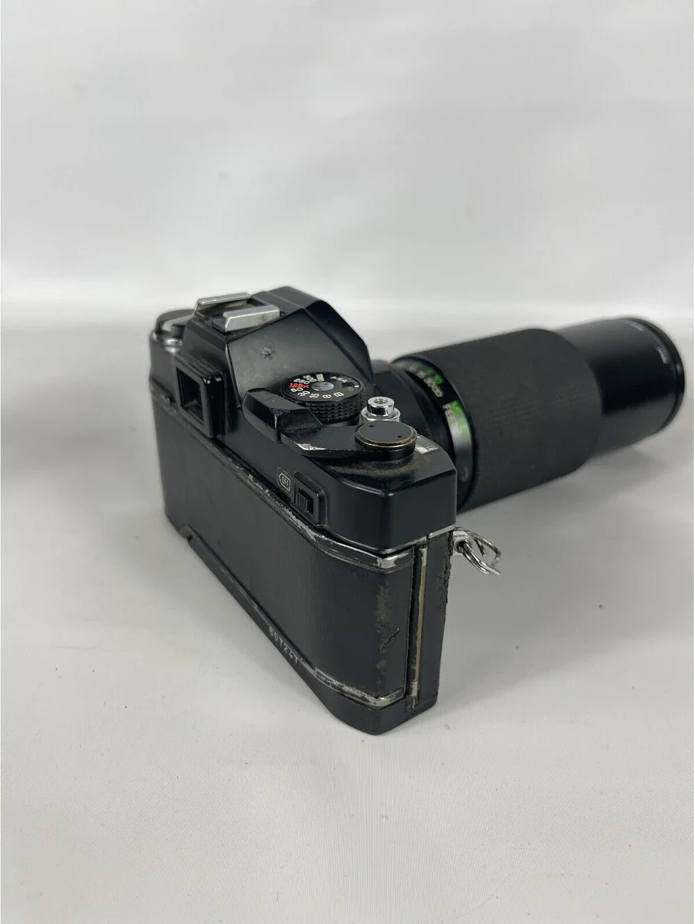 Konica Autoreflex TC 35mm Film Camera w/Extra Lens And Carry Strap